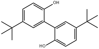[1,1'-Biphenyl]-2,2'-diol, 5,5'-bis(1,1-dimethylethyl)- Structure