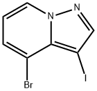 4-Bromo-3-iodopyrazolo[1,5-a]pyridine Structure