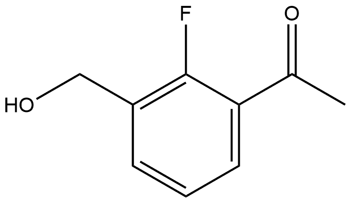 1-[2-Fluoro-3-(hydroxymethyl)phenyl]ethanone,2239279-89-9,结构式