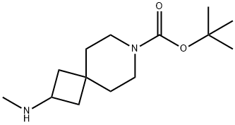 7-Azaspiro[3.5]nonane-7-carboxylic acid, 2-(methylamino)-, 1,1-dimethylethyl ester,2240189-22-2,结构式