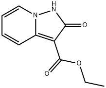 Pyrazolo[1,5-a]pyridine-3-carboxylic acid, 1,2-dihydro-2-oxo-, ethyl ester Struktur