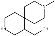 {9-methyl-3,9-diazaspiro[5.5]undecan-1-yl}methanol Structure