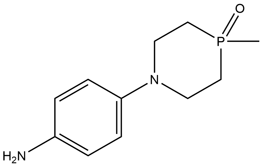 1-(4-氨基苯基)-4-甲基-1,4-氮杂膦烷4-氧化物,2241226-28-6,结构式