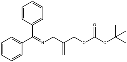 Carbonic acid, 1,?1-?dimethylethyl 2-?[[(diphenylmethylene?)?amino]?methyl]?-?2-?propen-?1-?yl ester,2241297-79-8,结构式