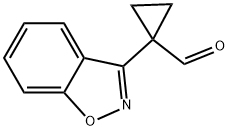 1-(苯并[D]异噁唑-3-基)环丙烷-1-甲醛, 2241482-51-7, 结构式