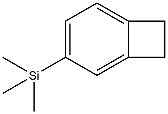 3-(Trimethylsilyl)bicyclo[4.2.0]octa-1,3,5-triene 结构式