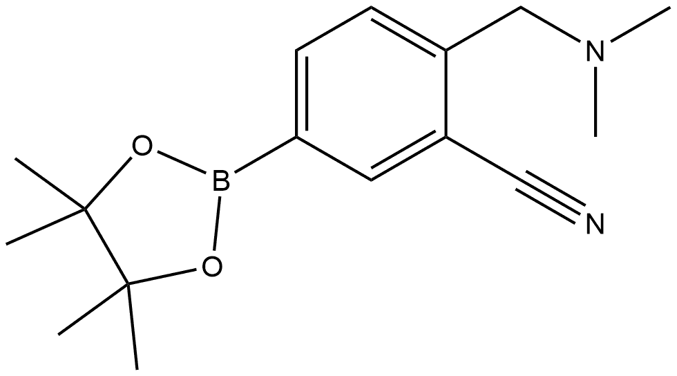 2241770-53-4 2-((二甲基氨基)甲基)-5-(4,4,5,5-四甲基-1,3,2-二氧杂硼烷-2-基)苄腈