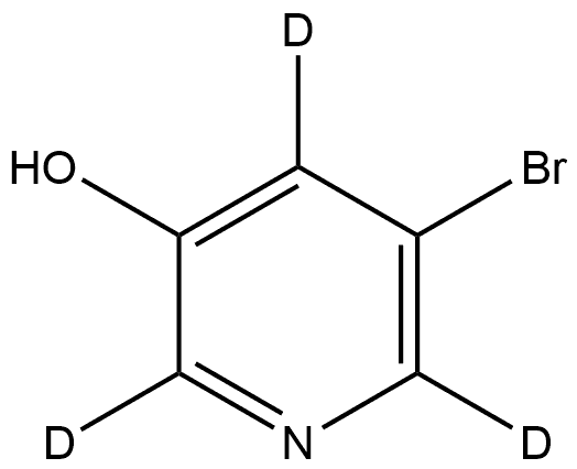 5-Bromo-3-pyridin-2,4,6-d3-ol Structure