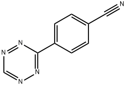 4-(1,2,4,5-tetrazin-3-yl)benzonitrile,2243076-62-0,结构式