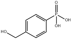 Phosphonic acid, P-[4-(hydroxymethyl)phenyl]- Struktur