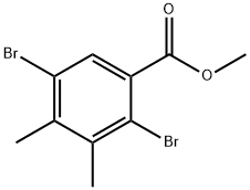 2,5-二溴-3,4-二甲基苯甲酸甲酯, 2243505-48-6, 结构式
