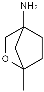 2-Oxabicyclo[2.2.1]heptan-4-amine, 1-methyl- Structure