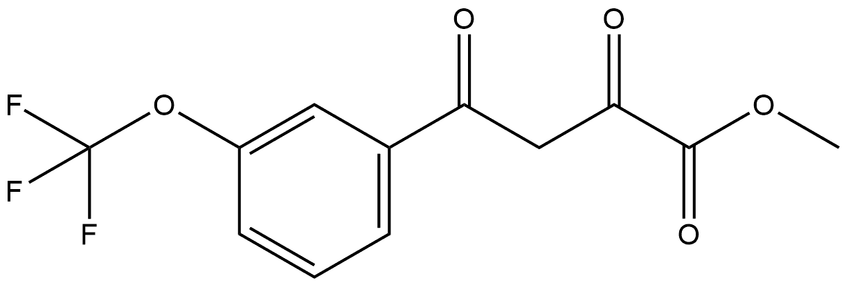 Methyl 2,4-Dioxo-4-[3-(trifluoromethoxy)phenyl]butanoate|2,4-二氧代-4-[3-(三氟甲氧基)苯基]丁酸甲酯