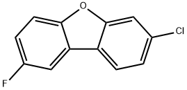 Dibenzofuran, 7-chloro-2-fluoro- Structure