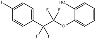 2-[1,1,2,2-Tetrafluoro-2-(4-fluorophenyl)ethoxy]phenol Structure