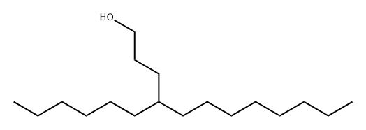 1-Dodecanol, 4-hexyl- Struktur