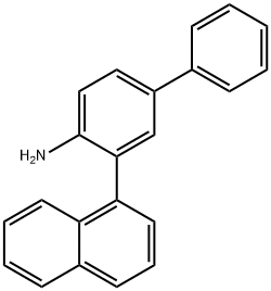 3-(NAPHTHALEN-1-YL)-[1,1'-BIPHENYL]-4-AMINE 结构式