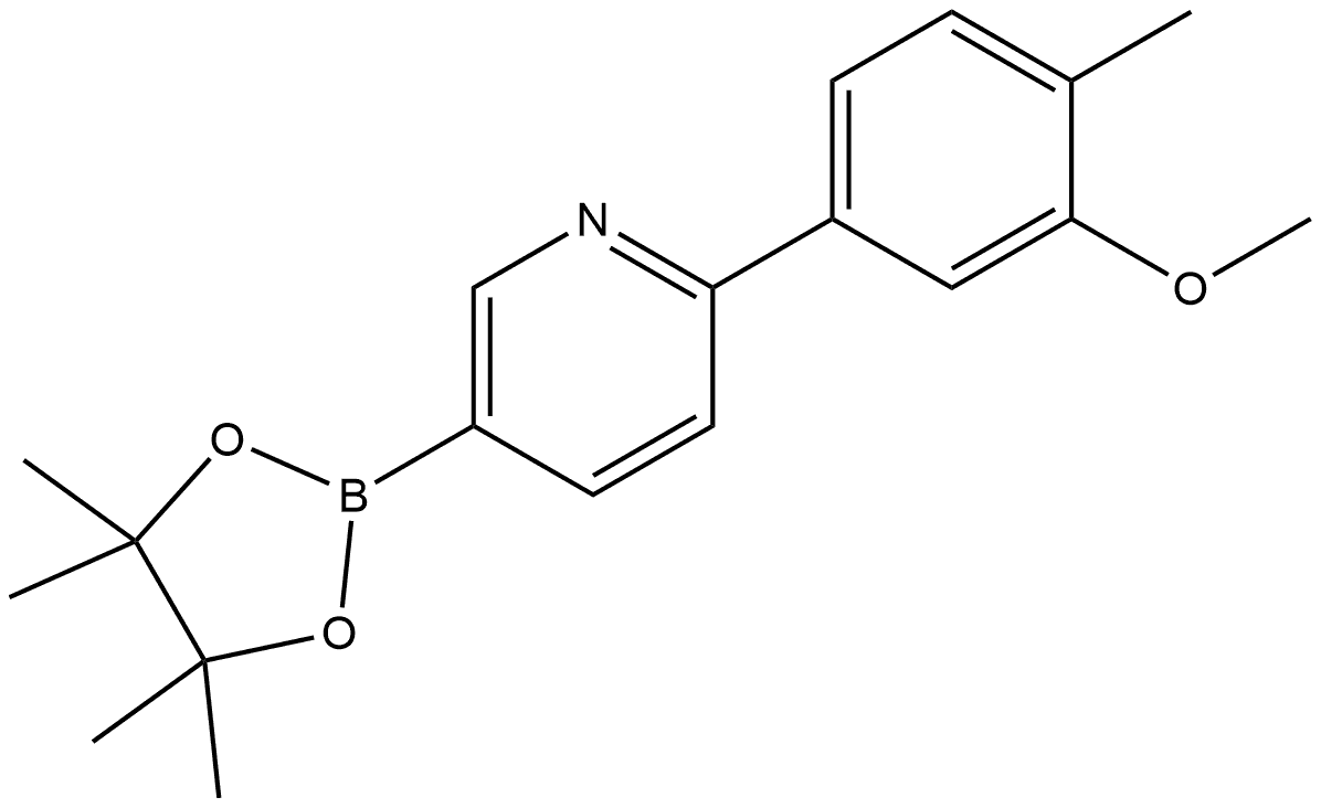 2245946-58-9 2-(3-Methoxy-4-methylphenyl)-5-(4,4,5,5-tetramethyl-1,3,2-dioxaborolan-2-yl)p...