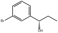 (S)-α-(3'-broMophenyl)propanol Structure