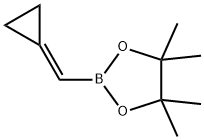 2-(亚环丙基甲基)-4,4,5,5-四甲基-1,3,2-二氧硼杂环戊烷, 2246663-57-8, 结构式