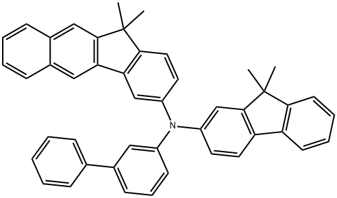 11H-Benzo[b]fluoren-3-amine, N-[1,1'-biphenyl]-3-yl-N-(9,9-dimethyl-9H-fluoren-2-yl)-11,11-dimethyl-|