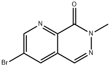 Pyrido[2,3-d]pyridazin-8(7H)-one, 3-bromo-7-methyl- Structure