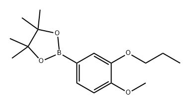 1,3,2-Dioxaborolane, 2-(4-methoxy-3-propoxyphenyl)-4,4,5,5-tetramethyl-|2-(4-甲氧基-3-丙氧基苯基)-4,4,5,5-四甲基-1,3,2-二氧硼烷