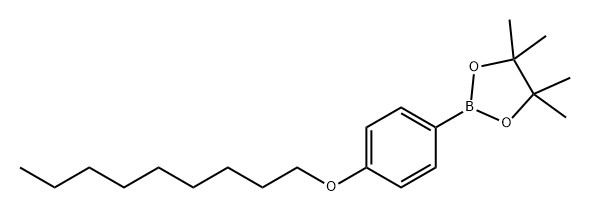 1,3,2-Dioxaborolane, 4,4,5,5-tetramethyl-2-[4-(nonyloxy)phenyl]-|4,4,5,5-四甲基-2-(4-(壬氧基)苯基)-1,3,2-二氧硼杂环戊烷