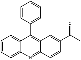 Ethanone, 1-(9-phenyl-2-acridinyl)- Structure