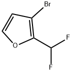 3-Bromo-2-(difluoromethyl)furan Structure