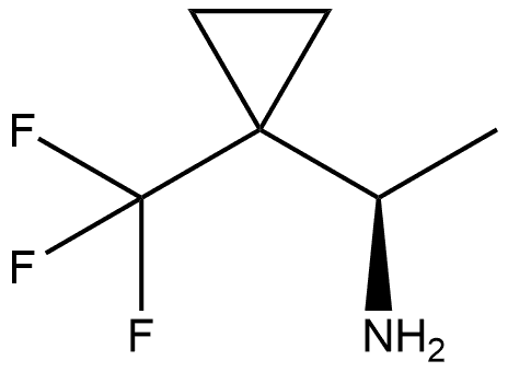 Cyclopropanemethanamine, α-methyl-1-(trifluoromethyl)-, (αR)-|