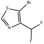 5-溴-4-(二氟甲基)噻唑, 2248356-46-7, 结构式