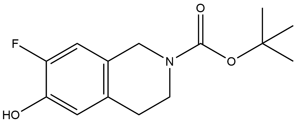 tert-Butyl 7-fluoro-6-hydroxy-3,4-dihydroisoquinoline-2(1H)-carboxylate|7-氟-6-羟基-3,4-二氢异喹啉-2(1H)-羧酸叔丁酯