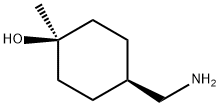 Cyclohexanol, 4-?(aminomethyl)?-?1-?methyl-?, cis- Structure