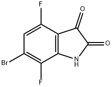 2250340-28-2 6-溴-4,7-二氟吲哚啉-2,3-二酮