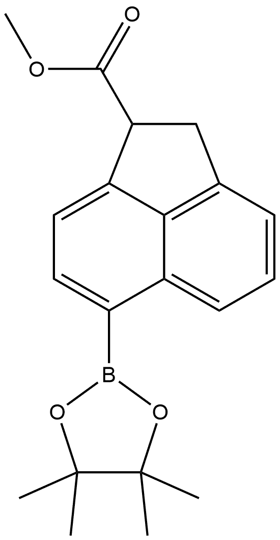 2251010-00-9 methyl 6-(4,4,5,5-tetramethyl-1,3,2-dioxaborolan-2-yl)-1,2-dihydroacenaphthylene-1-carboxylate