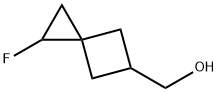 Spiro[2.3]hexane-5-methanol, 1-fluoro- Struktur