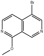 5-Bromo-1-methoxy-2,7-naphthyridine Struktur