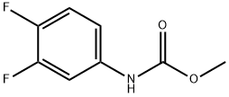 Carbamic acid, N-(3,4-difluorophenyl)-, methyl ester Struktur