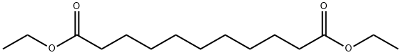 Undecanedioic acid, 1,11-diethyl ester Struktur