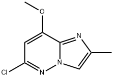 Imidazo[1,2-b]pyridazine, 6-chloro-8-methoxy-2-methyl- Structure