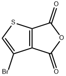 Thieno[2,3-c]furan-4,6-dione, 3-bromo- Structure