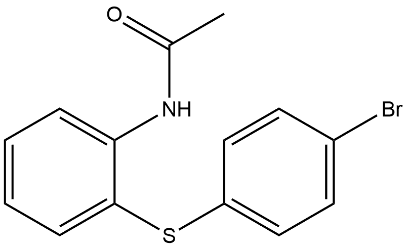 2256748-91-9 Acetamide, N-[2-[(4-bromophenyl)thio]phenyl]-