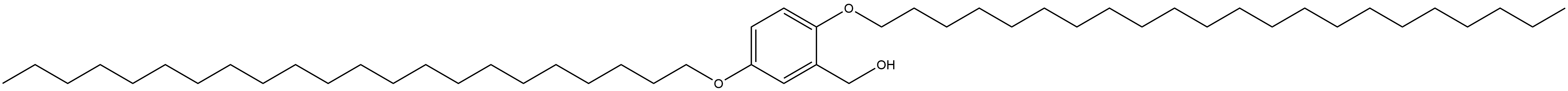 [2,5-Bis(docosyloxy)phenyl]methanol Structure