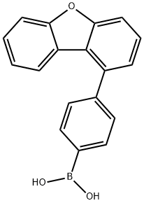 B-[4-(1-二苯并呋喃基)苯基]硼酸, 2259353-95-0, 结构式