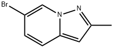 6-溴-2-甲基吡唑并[1,5-A]吡啶 结构式