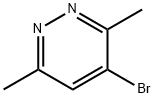 4-溴-3,6-二甲基哒嗪 结构式