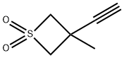 Thietane, 3-ethynyl-3-methyl-, 1,1-dioxide Struktur