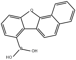 Boronic acid, B-benzo[b]naphtho[2,1-d]furan-7-yl- Struktur