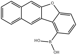 Naphtho[2,3-B]benzofuran-1-ylboronic acid Structure